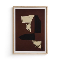 Постер Placements единый размер красный AM.PM  фото, kupilegko.ru